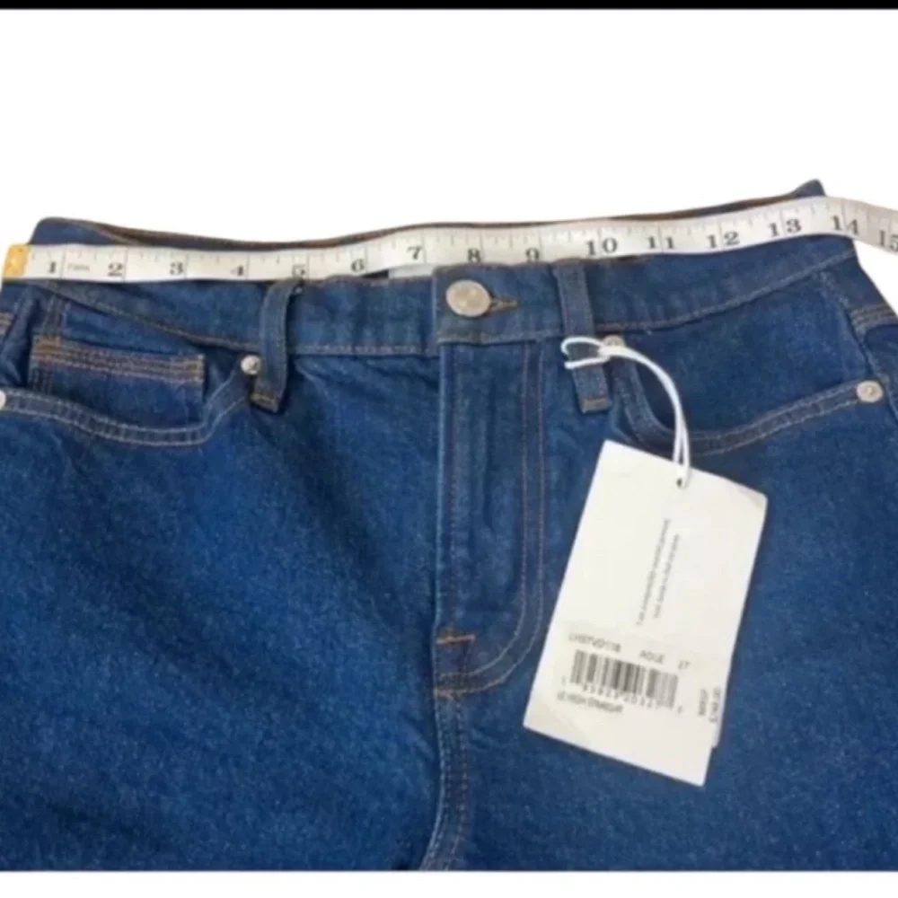 FRAME Le High Straight Jeans Adle Wash Size 27 NWT High Rise - Picture 10 of 10